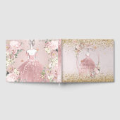 PixDezines Quinceanera Dusty Roos Gold H2 Gastenboek (Volledig)