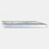 PixDezines Quinceanera H2 Flowers Dusty Blue Rozen Gastenboek (Rug)