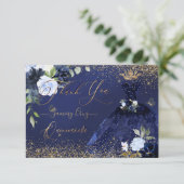 PixDezines Quinceanera Hartelijk dank voor uw mari Kaart (Staand voorkant)