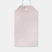 PixDezines Quinceanera Sparkle Gown, Blush Cadeaulabel (Achterkant)