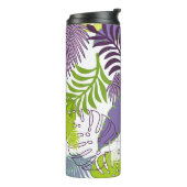 PixDezines Rainforest Foliage/DIY achtergrond Thermosbeker (Gedraaid links)