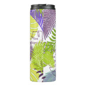 PixDezines Rainforest Foliage/DIY achtergrond Thermosbeker (Achterkant)