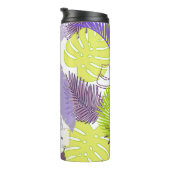 PixDezines Rainforest Foliage/DIY achtergrond Thermosbeker (Geroteerd rechts)