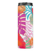 PixDezines Rainforest Foliage/DIY achtergrond Thermosbeker (Achterkant)