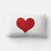 PixDezines RED XOXO/DIY achtergrondkleur Kussen (Achterkant)