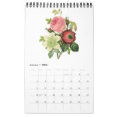 PixDezines Redoute  Botanische Illustraties Kalender (Jan 2026)