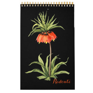 PixDezines Redoute Vintage Botanische Illustraties Kalender