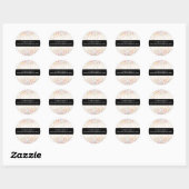 PixDezines Regenboog Confetti Ronde Sticker (Vel)
