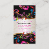 PixDezines regenboogstralen Visitekaartje (Achterkant)