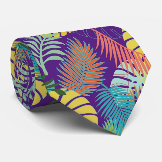 PixDezines regenwoud/DIY-achtergrond Stropdas (Opgerold)