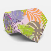 PixDezines regenwoud/DIY-achtergrond Stropdas (Opgerold)