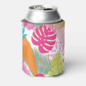 PixDezines regenwoud/DIY achtergrondkleur Blikjeskoeler (Blikje Achterkant)