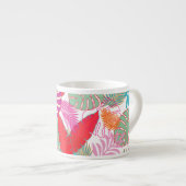 PixDezines regenwoud/DIY achtergrondkleur Espresso Kop (Voorkant rechts)