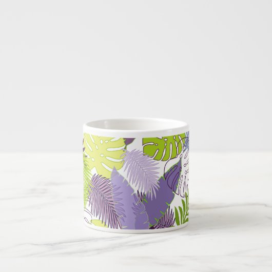 PixDezines regenwoud/DIY achtergrondkleur Espresso Kop (Voorkant)