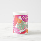 PixDezines regenwoud/DIY achtergrondkleur Porselein Kop (Voorkant)