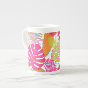 PixDezines regenwoud/DIY achtergrondkleur Porselein Kop