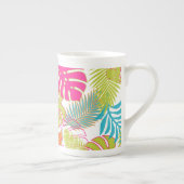 PixDezines regenwoud/DIY achtergrondkleur Porselein Kop (Rechts)