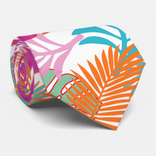 PixDezines regenwoud/Monstera/DIY-achtergrond Stropdas