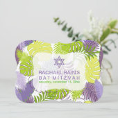 PixDezines regenwoud vleermuis mitswa/luau Kaart (Staand voorkant)