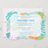 PixDezines regenwoud vleermuis mitswa/luau Kaart (Achterkant)