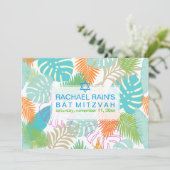 PixDezines regenwoud vleermuis mitswa/luau Kaart (Staand voorkant)