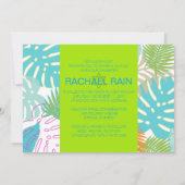 PixDezines regenwoud vleermuis mitswa/luau Kaart (Achterkant)