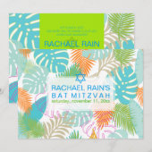 PixDezines regenwoud vleermuis mitswa/luau Kaart (Voorkant / Achterkant)