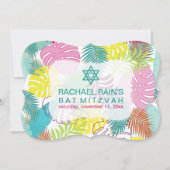 PixDezines regenwoud vleermuis mitswa/luau Kaart (Voorkant)