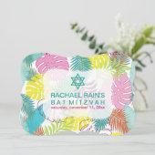 PixDezines regenwoud vleermuis mitswa/luau Kaart (Staand voorkant)