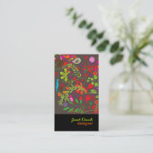 PixDezines Retro Boom Visitekaartje (Staand voorkant)