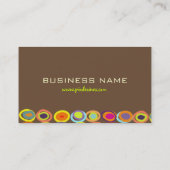 PixDezines Retro Design Visitekaartjes (Achterkant)