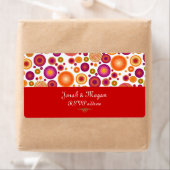 PixDezines Retro Kerst Ornamenten/DIY achtertuin Etiket (Insitu)