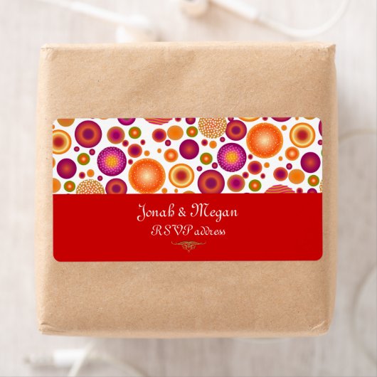 PixDezines Retro Kerst Ornamenten/DIY achtertuin Etiket (Insitu)