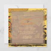 PixDezines Retro Surfers, bestemmingsgebeurtenisse Kaart (Achterkant)