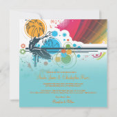 PixDezines Retro Surfers, bestemmingsgebeurtenisse Kaart (Achterkant)