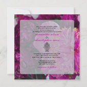 PixDezines rode wijnpinda's/dij Kaart (Achterkant)