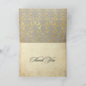 PixDezines +Romantisch Bedankt kaarten (Binnen)