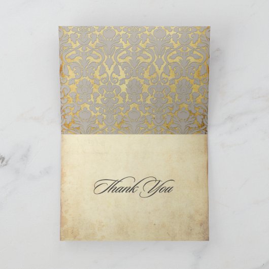 PixDezines +Romantisch Bedankt kaarten (Binnen)