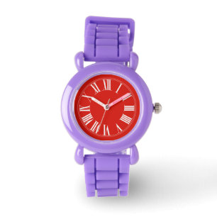 PixDezines Romeins numero Horloge