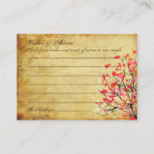 PixDezines rood monster, Advice Kaarten (Achterkant)