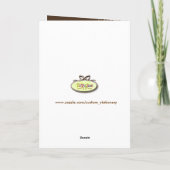 PixDezines roomzwenken Bedankkaart (Achterkant)