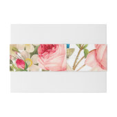 PixDezines Roos Garden/Faux Gold Crown Uitnodigingen Wikkel (Achterkant Voorbeeld)