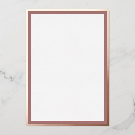 PixDezines Roos Gold Bat Mitzvah DIY Background Folie Uitnodiging (Voorkant)