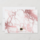 PixDezines Roos Gold zal mijn Bridesmaid zijn Kaart (Achterkant)