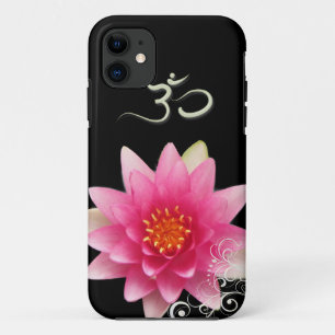 PixDezines roos lily/diy achtergrondkleur iPhone 11 Hoesje