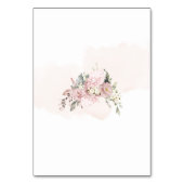 PixDezines Roos Tent Escort Kaart (Achterkant)