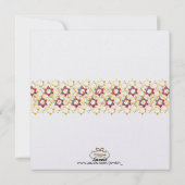 PixDezines Rosh Hashanah/Photo Lijst+sterren Feestdagenkaart (Achterkant)