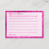 PixDezines Rossi Damask, Advice Kaarten (Achterkant)