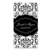 PixDezines Rossi Damask/DIY achtergrondkleur! Etiket (Voorkant)