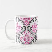 PixDezines Rossi Damask, DIY achtergrondkleur! Koffiemok (Links)